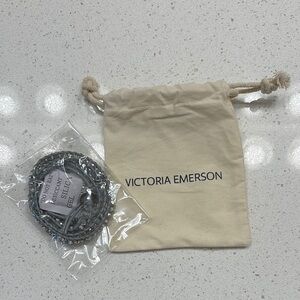 Victoria Emerson Elegant Gray Wrap Bracelet